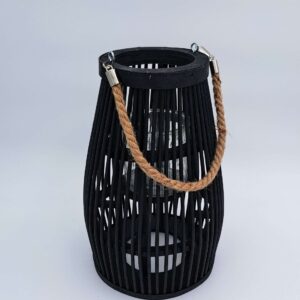 Nocturnal Charm Candle holder black