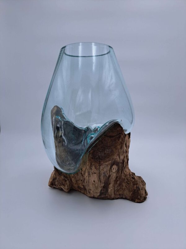 Botanical Fusion old wood vase