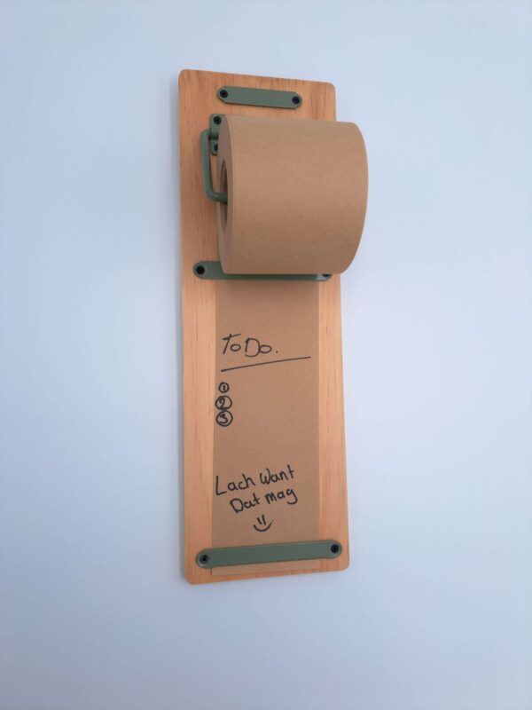 Industrial kraft paper roll green - Afbeelding 3