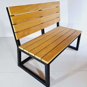 Solide hardhouten tuinbank 2p