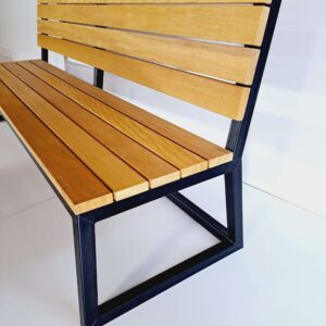 Grote solide hardhouten tuinbank 4p